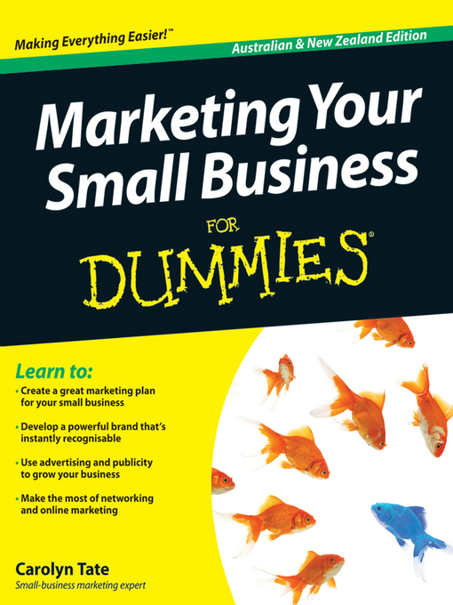 Title details for Marketing Your Small Business For Dummies by Carolyn Tate - Available